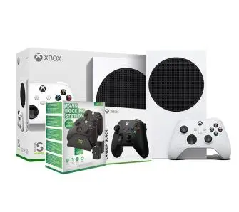 Konsola Xbox Series S 512GB + Dodatkowy Pad Czarny + Ładowarka Venom VS2881