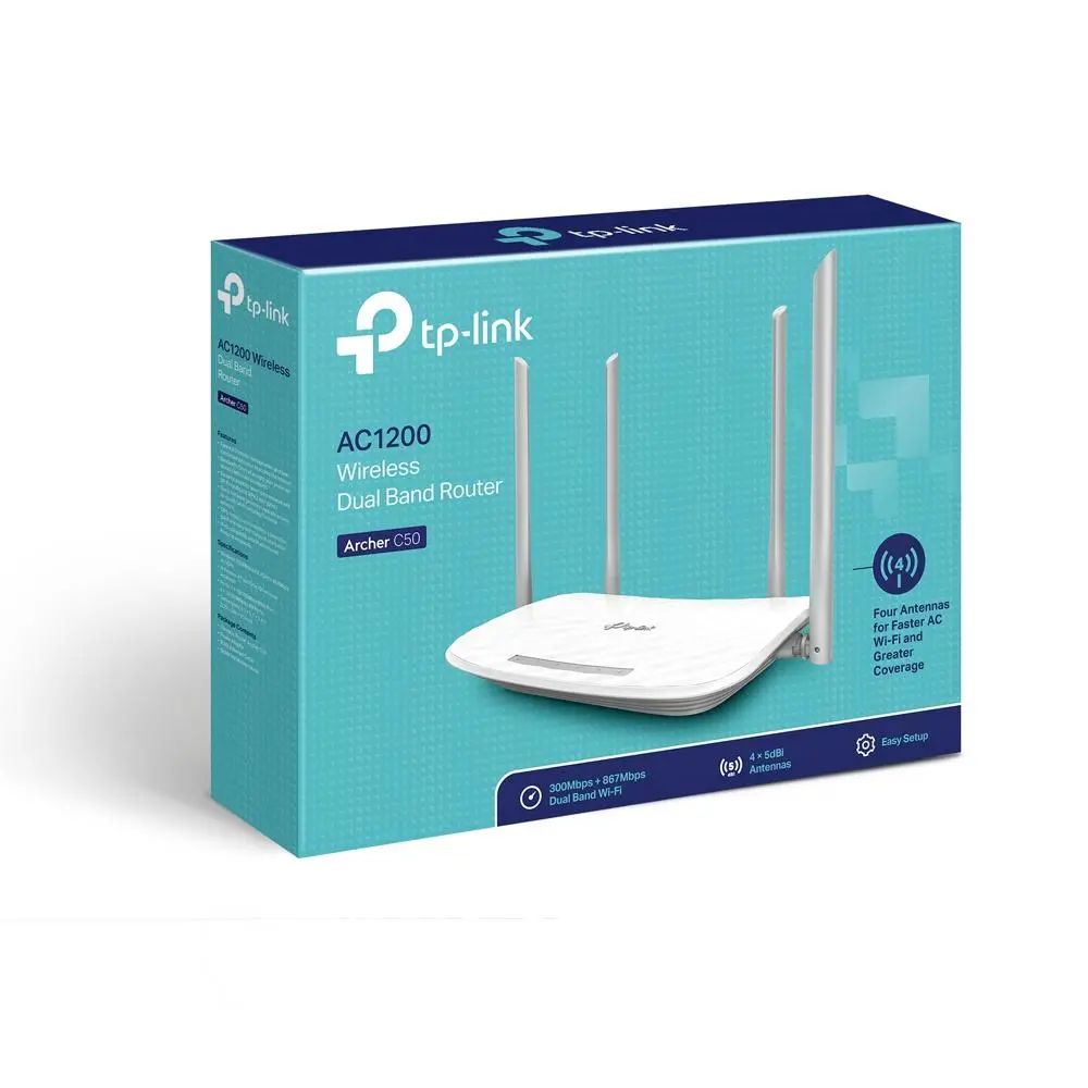 Router TP-LINK ARCHER C50 Biały