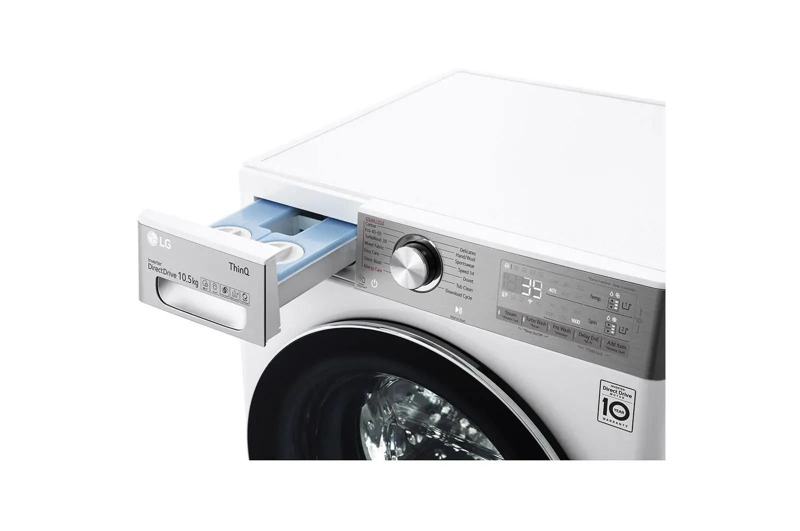 Pralka LG Vivace F6WV910A2E 10,5kg 1600obr/min