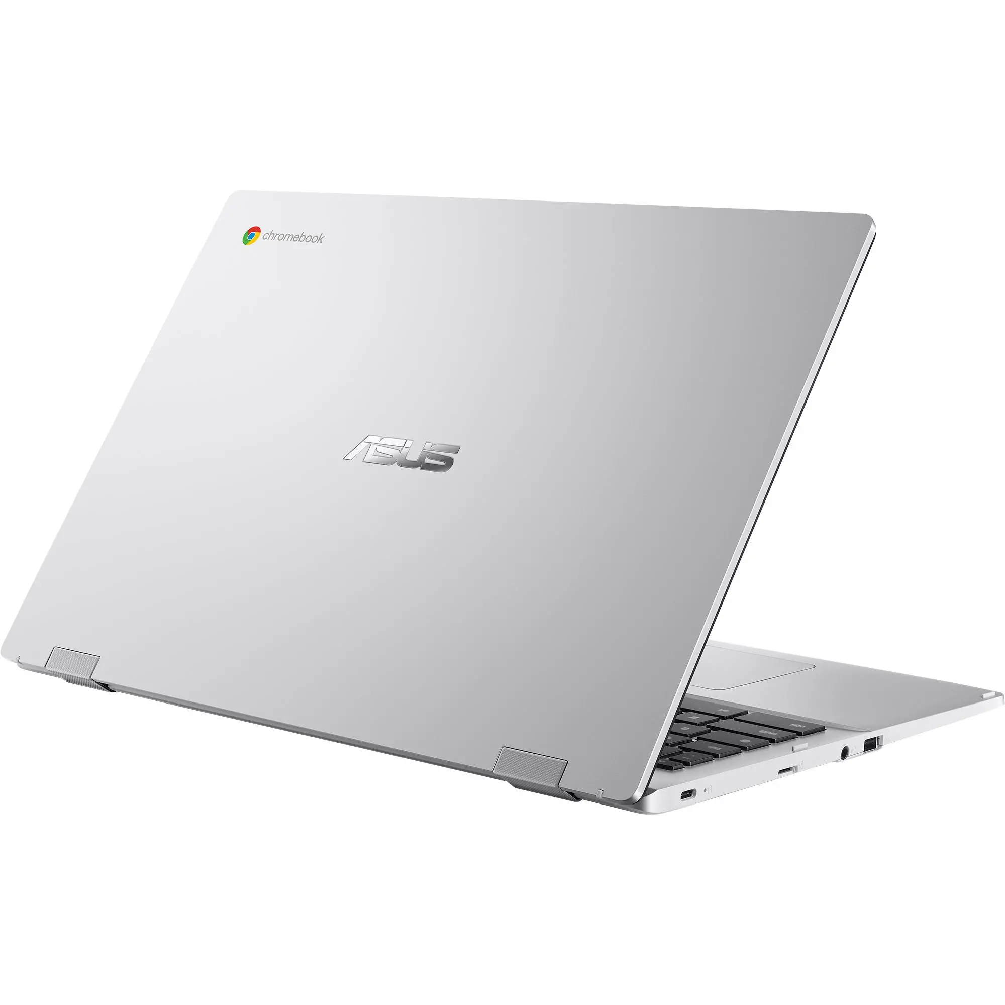 ASUS Chromebook CX1 CX1500CKA EJ0061 15 6 Celeron N4500 4GB RAM 64GB Dysk ChromeOS Srebrny Laptop chromebook cena i opinie OleOle
