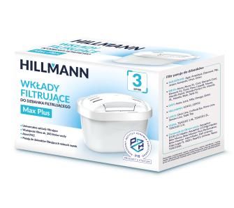 Wkłady filtrujące HILLMANN HILLMAX02 Max Plus 3szt.