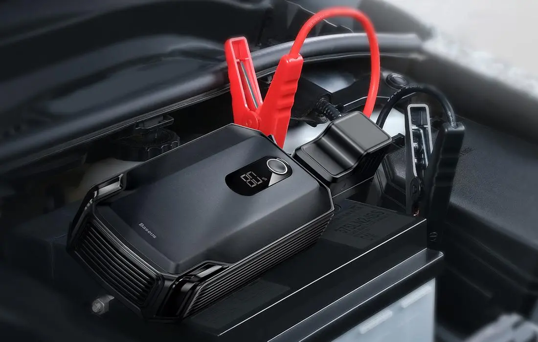 Powerbank Baseus CGNL020001 Super Energy Max Car Jump Starter 20000mAh 2000A USB Czarny