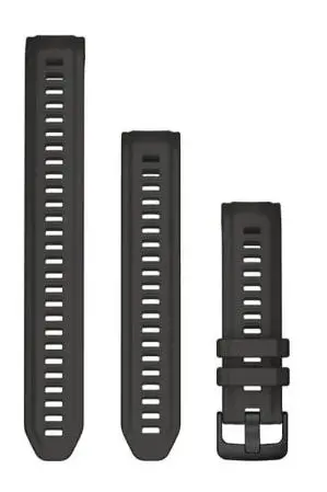 Pasek Garmin do zegarka 20 mm Grafitowy