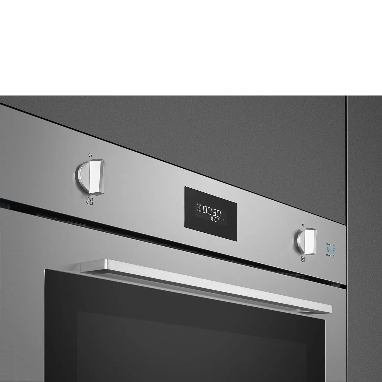 Piekarnik elektryczny parowy Smeg Selezione SO6401S2X Termoobieg Stal szlachetna