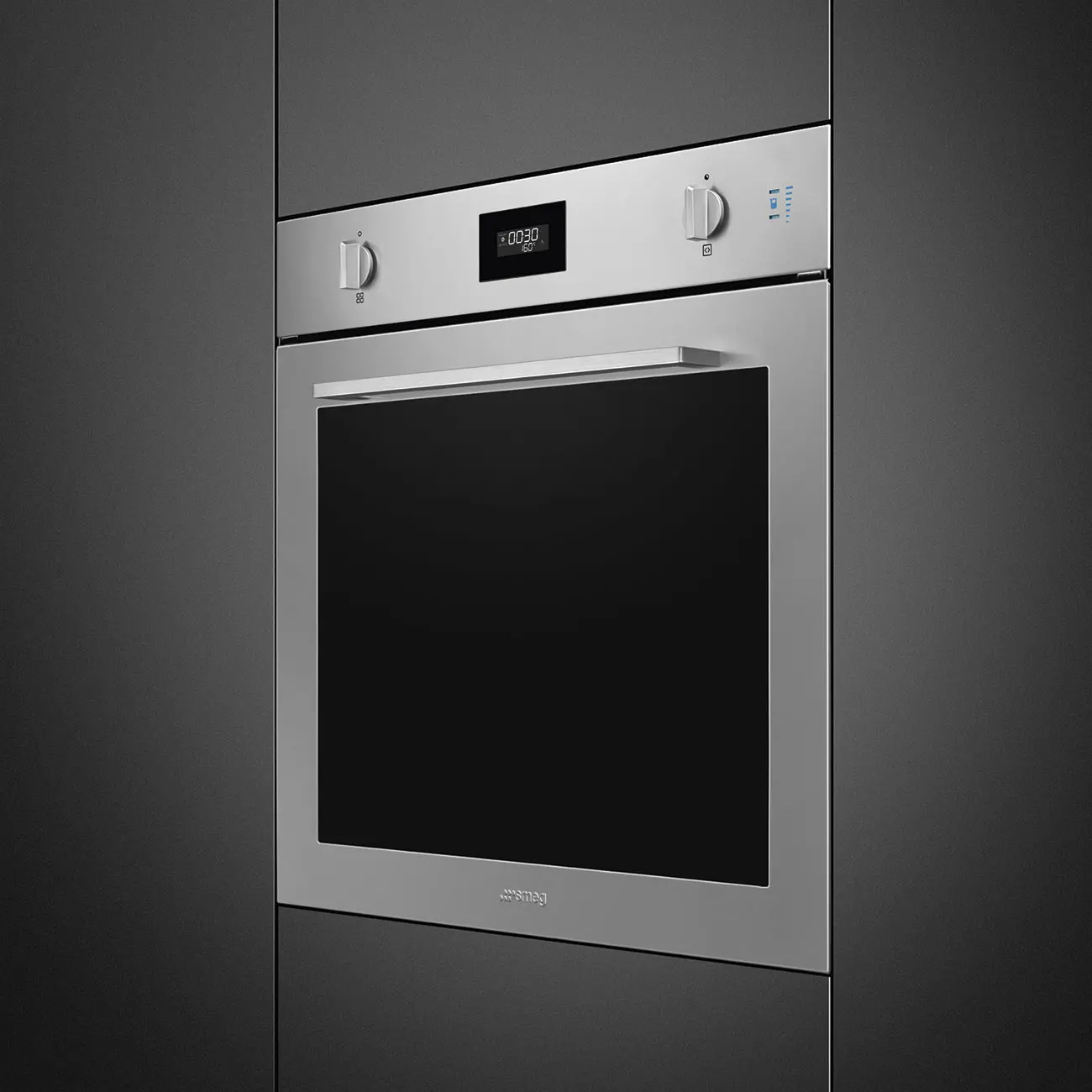 Piekarnik elektryczny parowy Smeg Selezione SO6401S2X Termoobieg Stal szlachetna