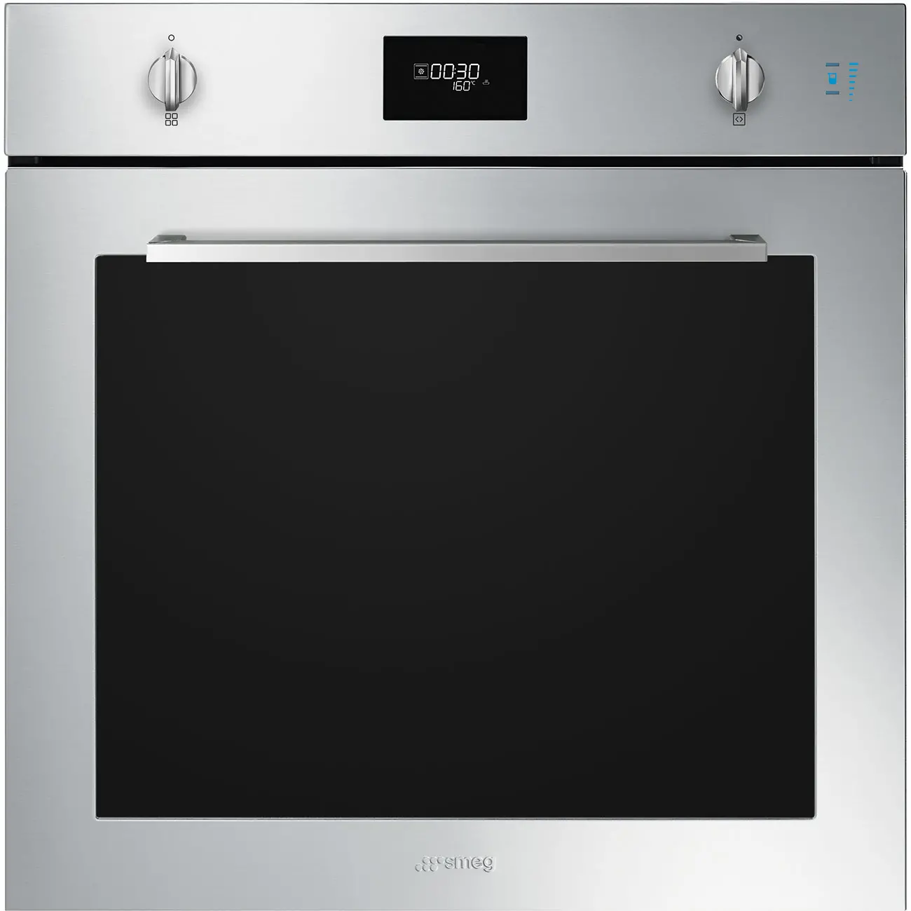 Piekarnik elektryczny parowy Smeg Selezione SO6401S2X Termoobieg Stal szlachetna