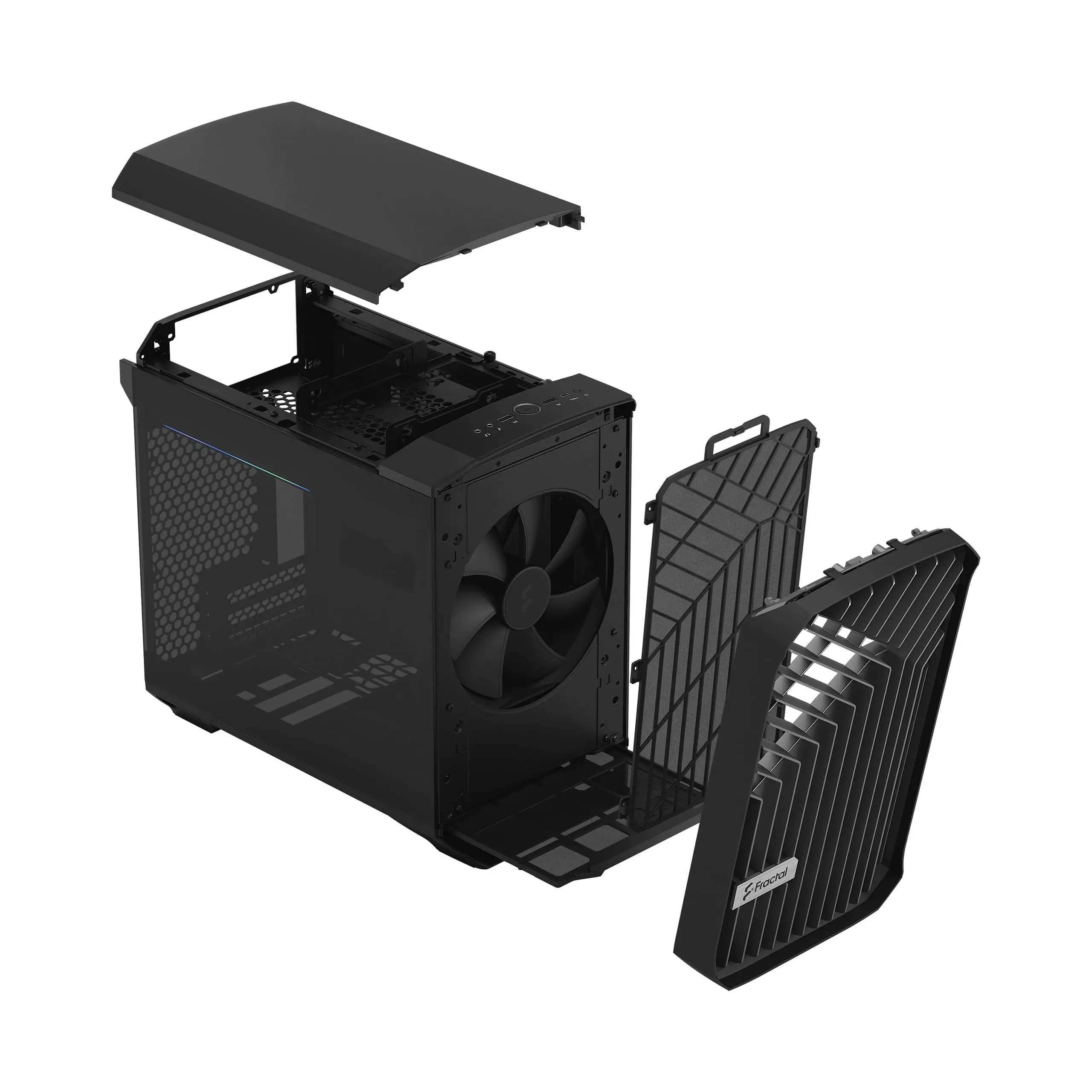 Obudowa Fractal Design Torrent Nano TG Dark Tint Czarny