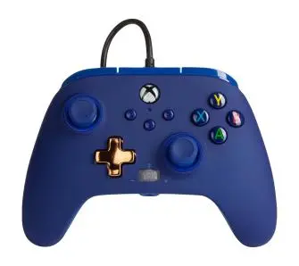 Pad PowerA Enhanced Midnight Blue do Xbox Series X/S, Xbox One, PC Przewodowy