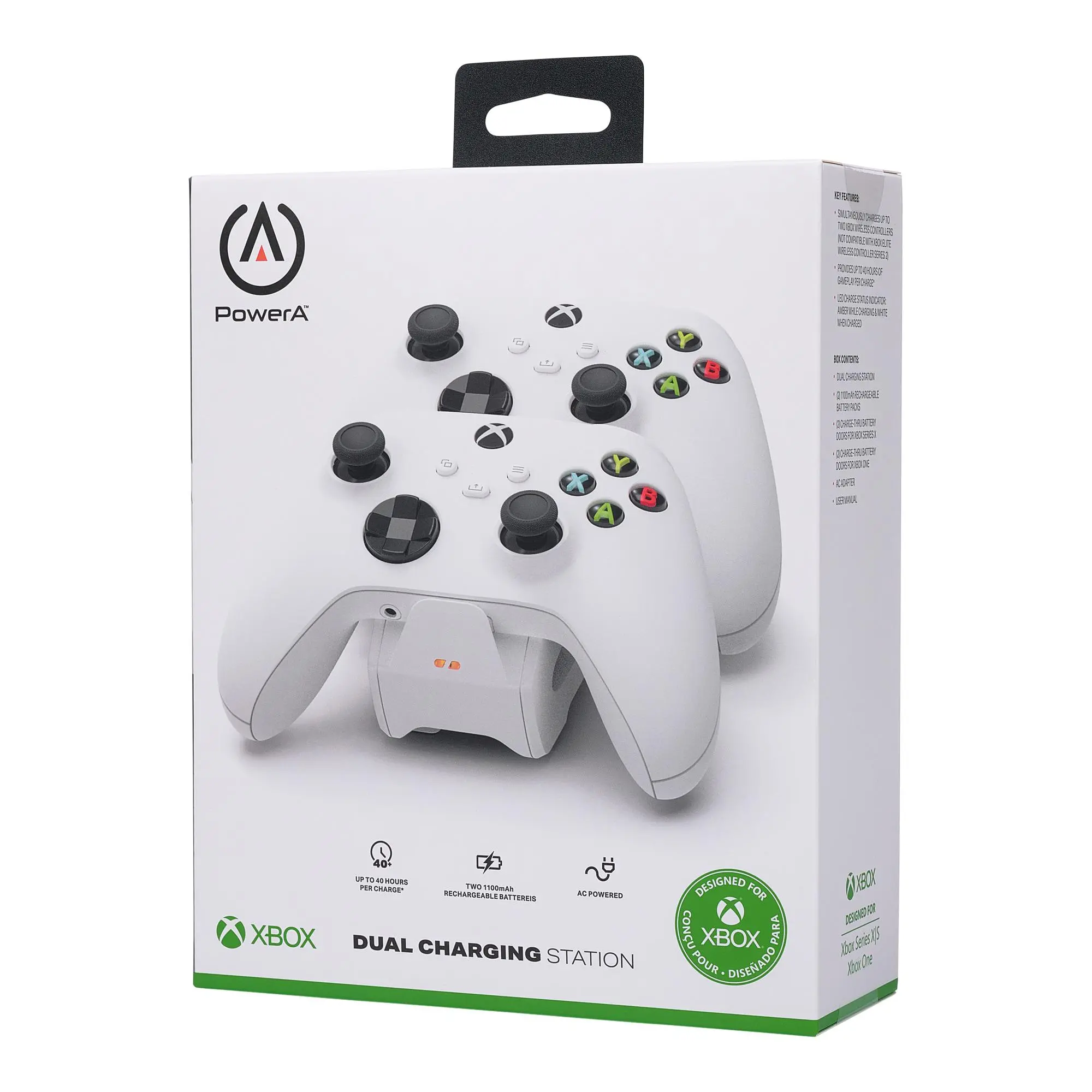 Ładowarka PowerA PowerA Dual Charging Station Xbox Biały