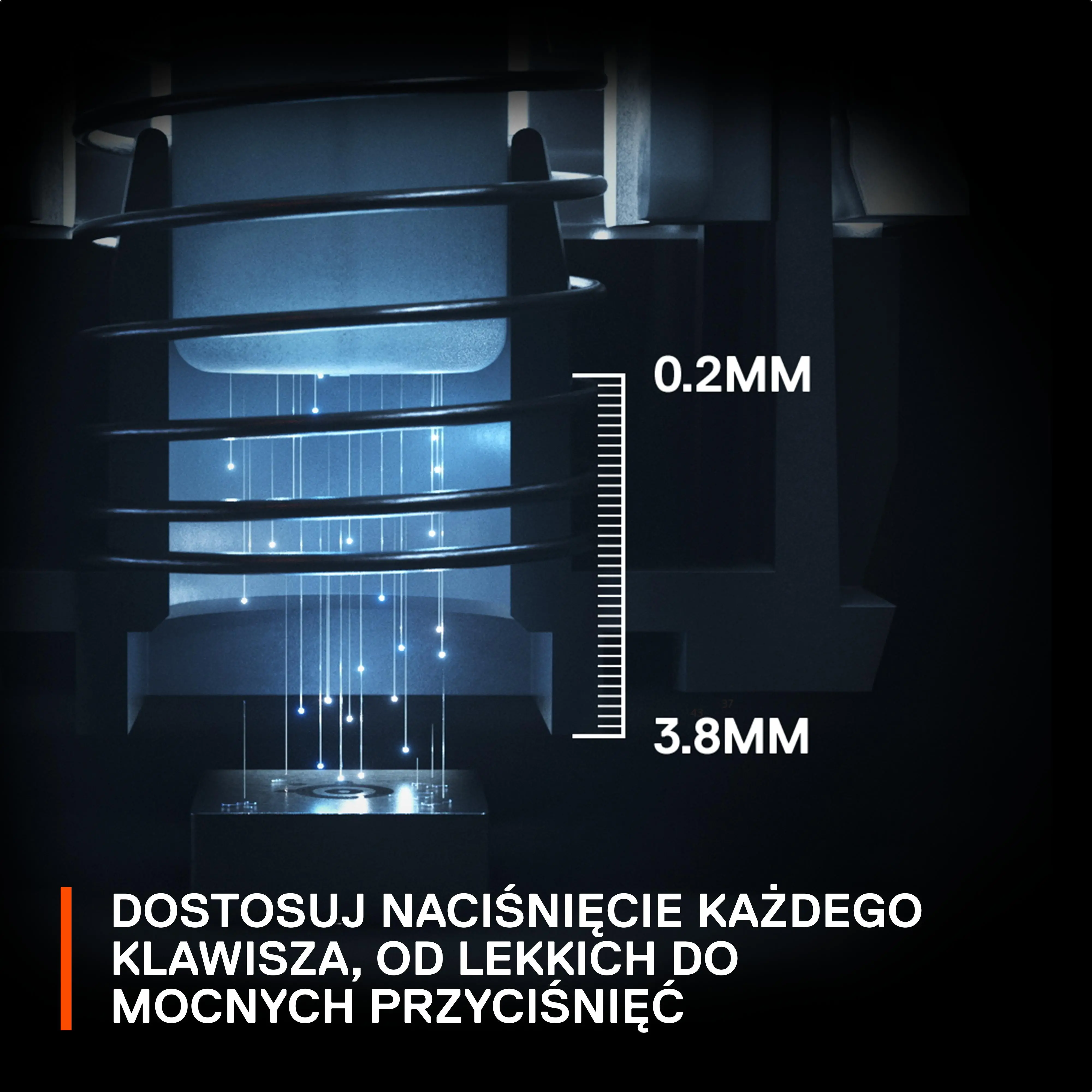 Klawiatura mechaniczna SteelSeries Apex Pro Mini Wireless Czarny