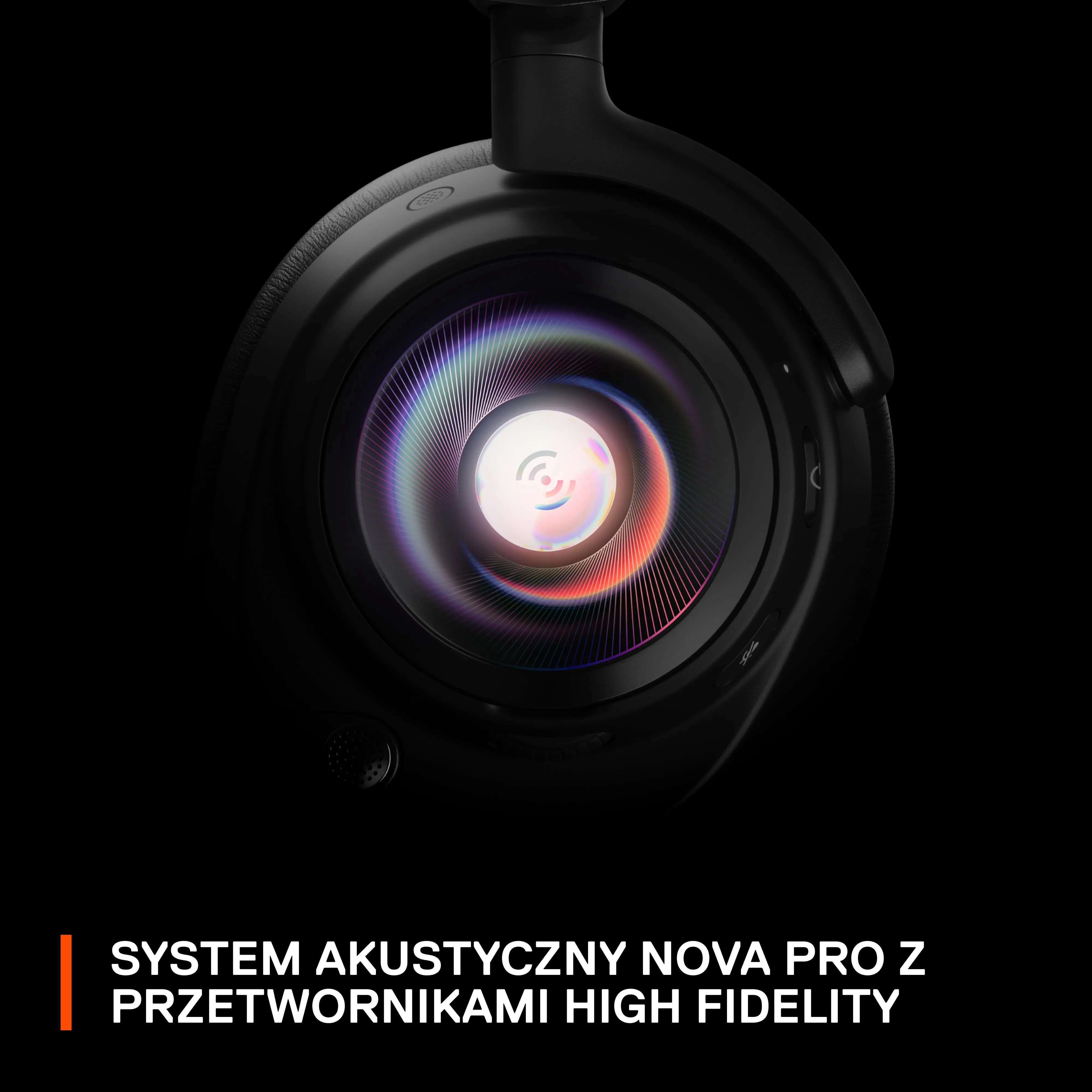 Słuchawki przewodowe z mikrofonem SteelSeries Arctis Nova Pro X Wired Nauszne Czarny