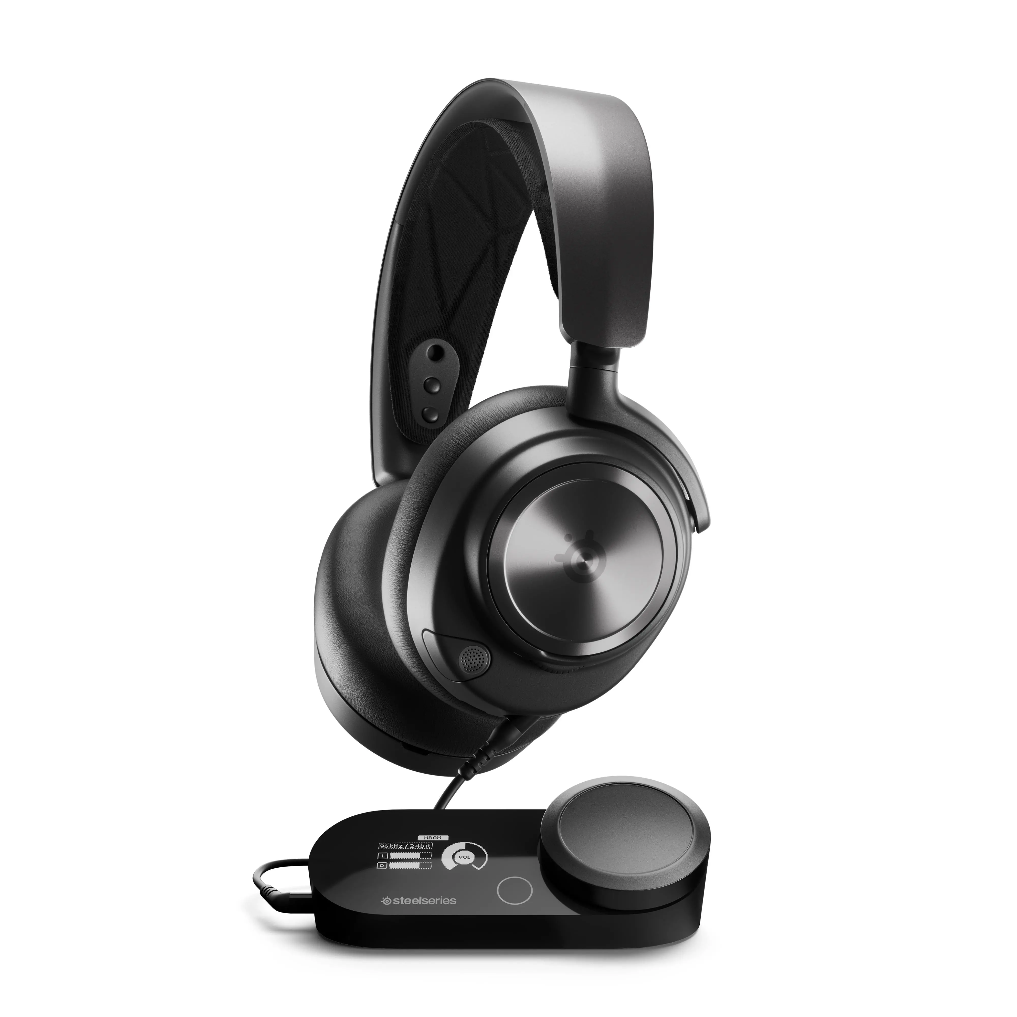 Słuchawki przewodowe z mikrofonem SteelSeries Arctis Nova Pro X Wired Nauszne Czarny