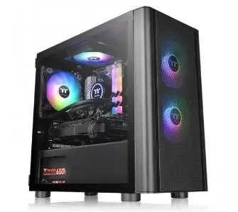 Obudowa Thermaltake V150 Breeze Tempered Glass ARGB Czarny