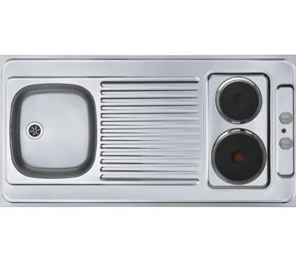 Zlewozmywak Alveus Combi Electra 120 1009155K Stalowy Inox