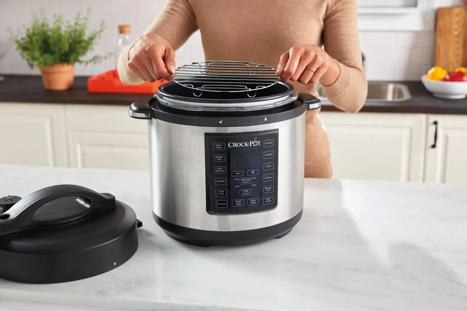 Multicooker Crockpot Express 5.6 l CSC051XDIM 1000W 5,6l Ruszt do gotowania na parze