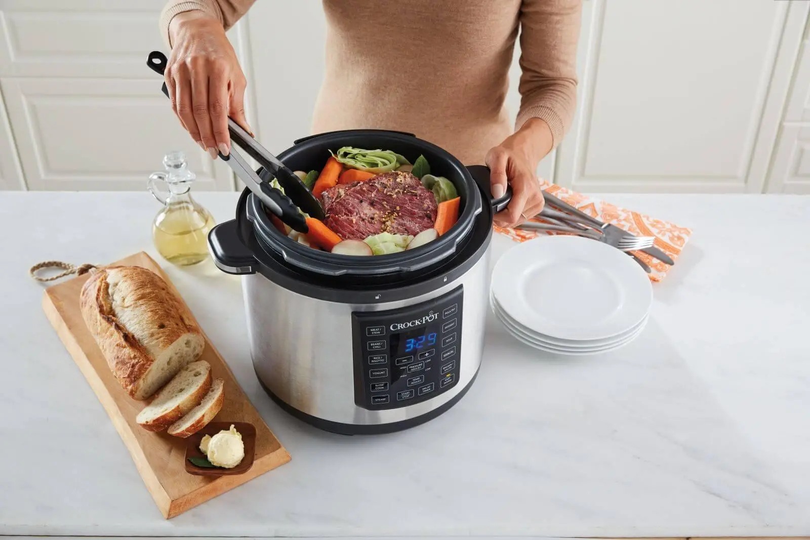 Multicooker Crockpot Express 5.6 l CSC051XDIM 1000W 5,6l Ruszt do gotowania na parze