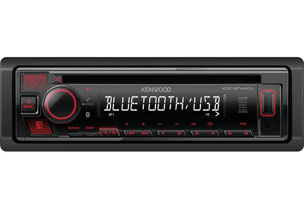 Radioodtwarzacz samochodowy Kenwood KDC-BT440U z CD/USB 4x50W Bluetooth