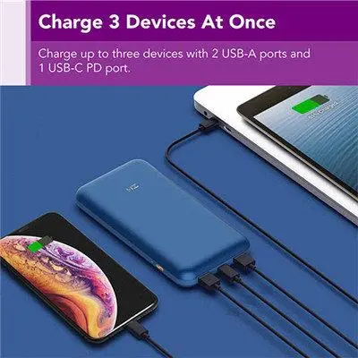 Powerbank ZMI QB823 20000mAh PD 65W Niebieski