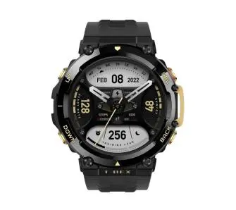 Smartwatch Amazfit T-Rex 2 47mm GPS Czarno-żółty