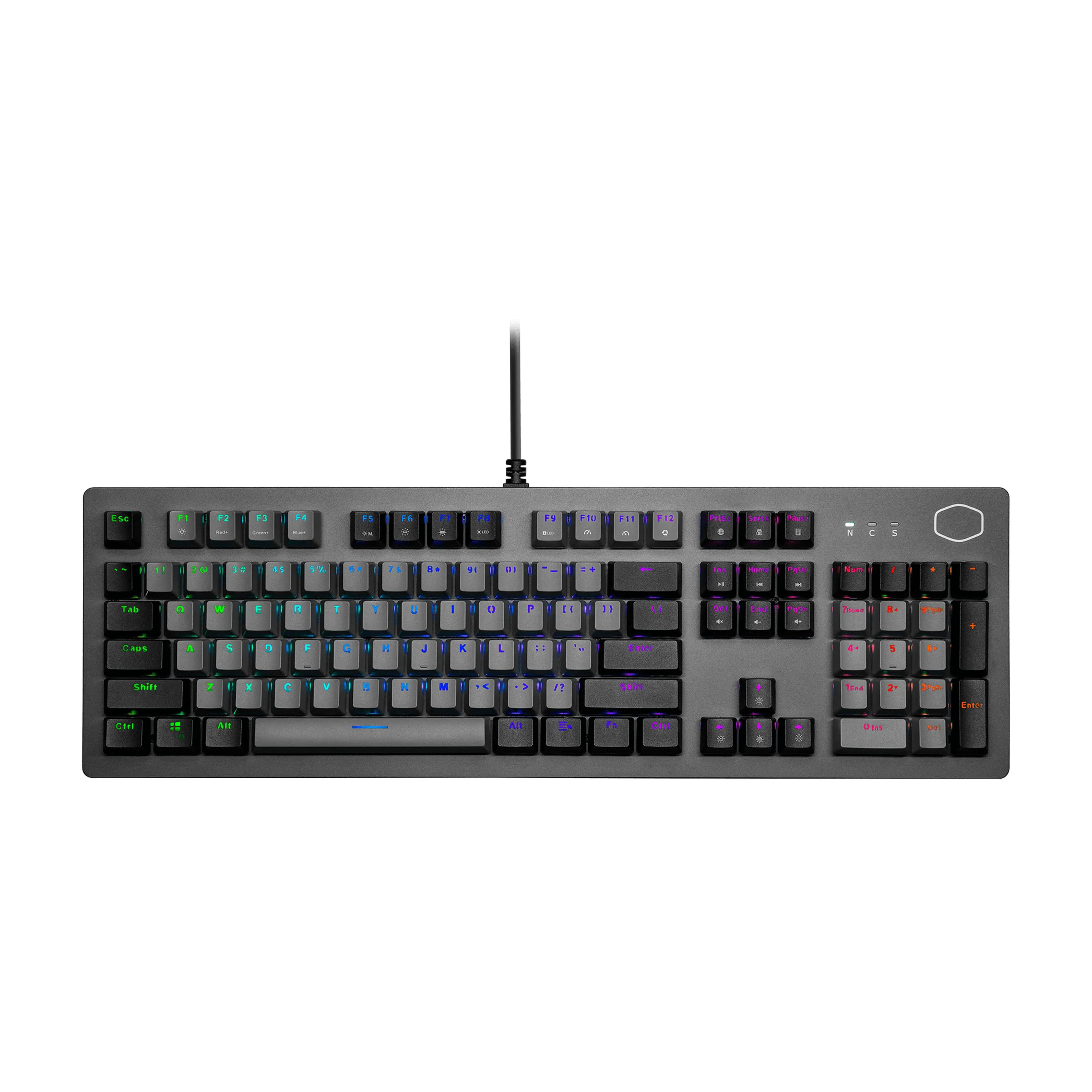 Klawiatura mechaniczna Cooler Master CK352 Red Switch Czarny
