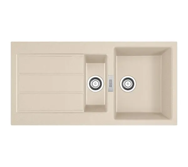 Franke Sirius 2.0 S2D 651-100 Tectonite Beżowy