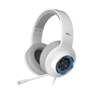Słuchawki przewodowe z mikrofonem Edifier G4 Nauszne Biały
