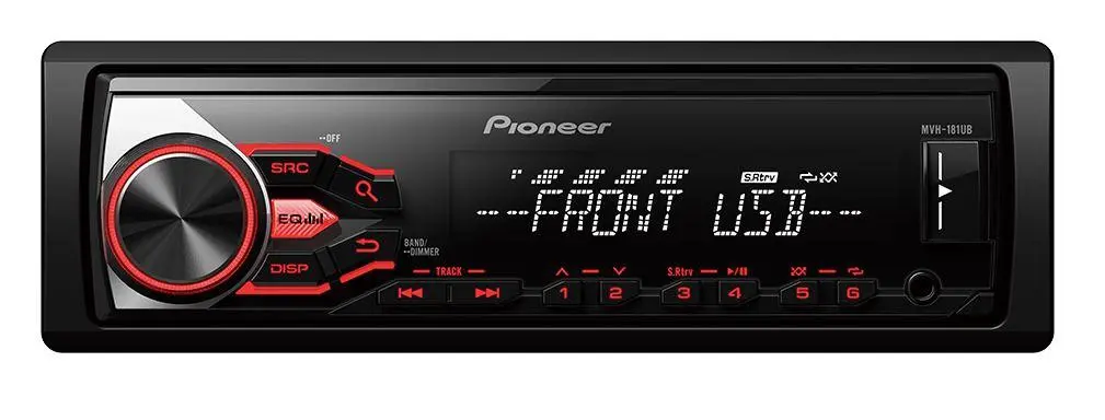 Pioneer MVH-181UB z USB 4x50W