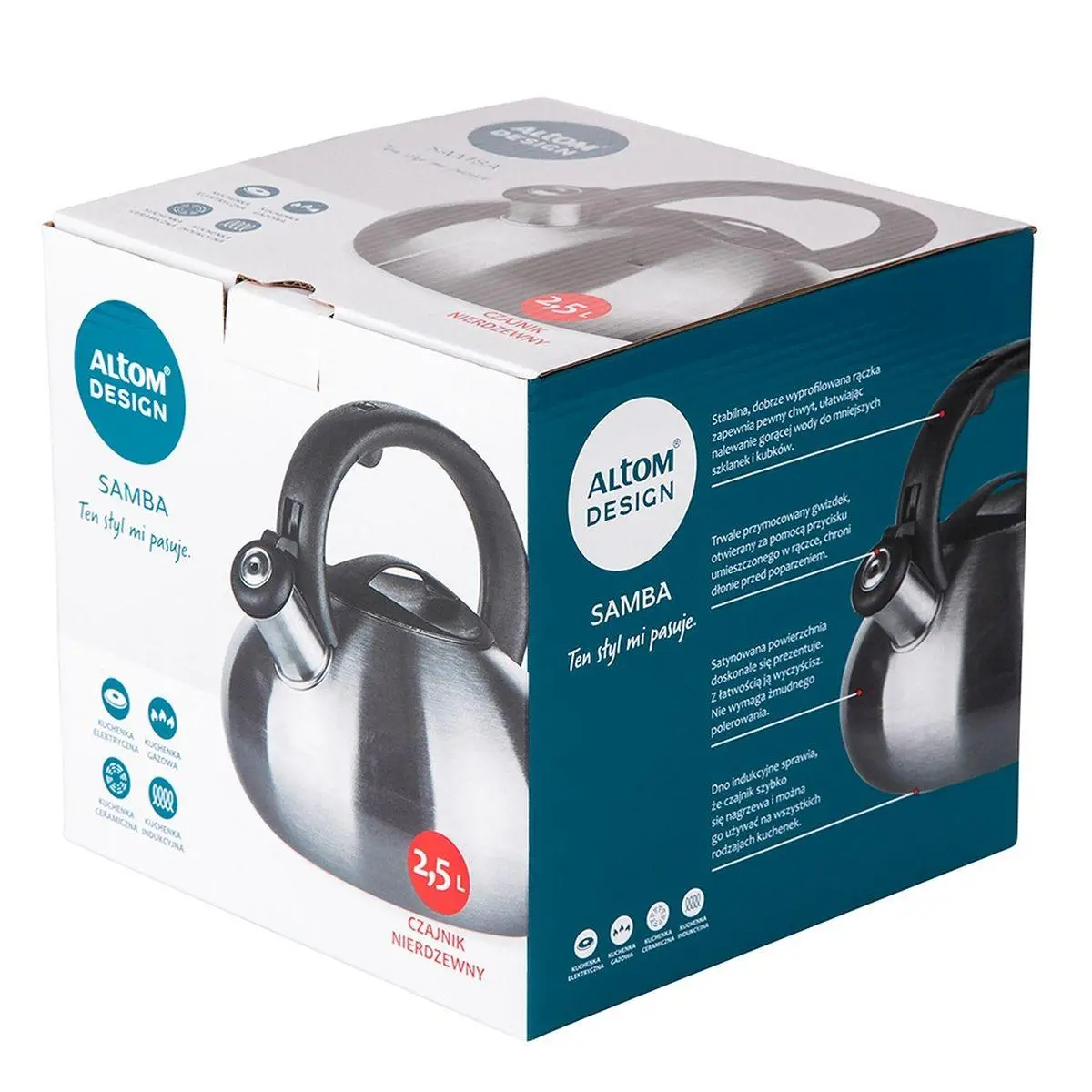Czajnik Altom Design Samba 2,5l Indukcja