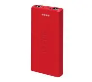 SBS TTBB10000FASTR 10000mAh USB-C + micro USB 10W Czerwony