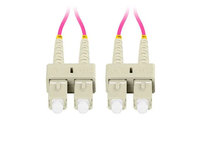 Kabel światłowodowy Lanberg kabel światłowodowy FO-SUSU-MD41-0010-VT 1m Fioletowy
