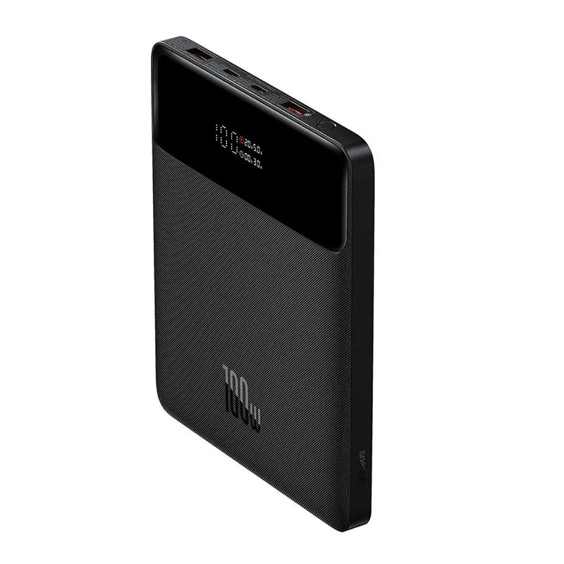 Powerbank Baseus PPDGL-01 Blade 20000mAh 2xUSB 2xUSB-C 100W Czarny