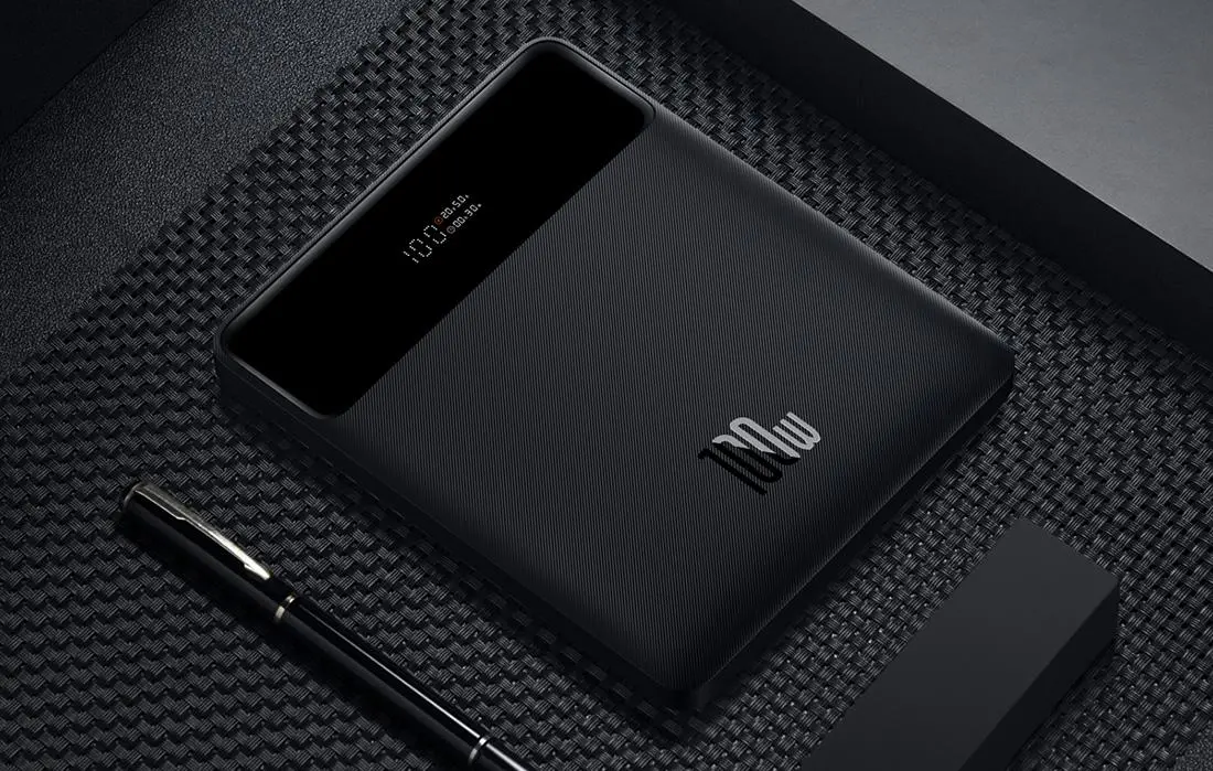 Powerbank Baseus PPDGL-01 Blade 20000mAh 2xUSB 2xUSB-C 100W Czarny