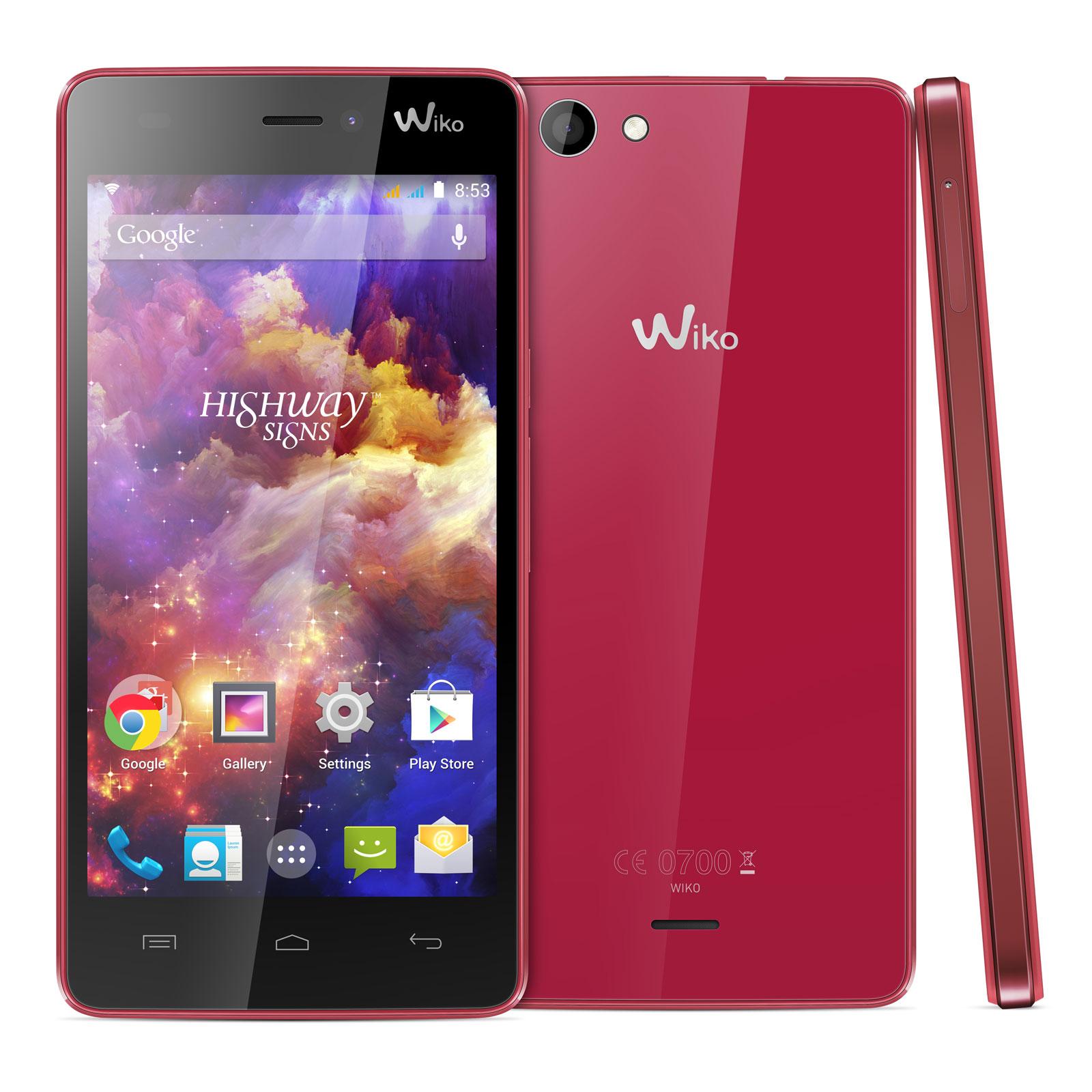Smartfon Wiko Highway Signs (czerwony)