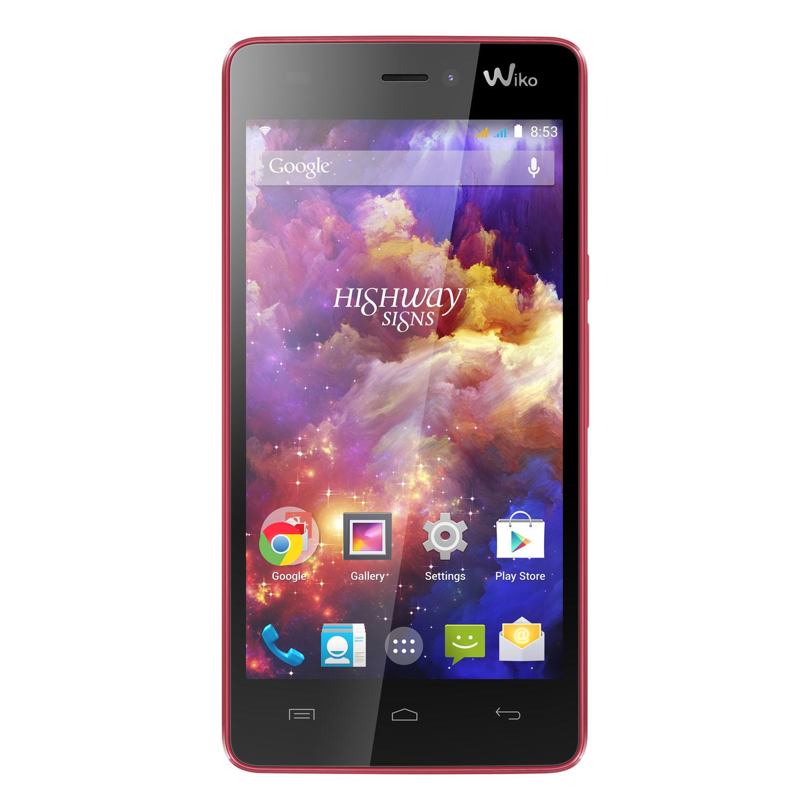 Smartfon Wiko Highway Signs (czerwony)