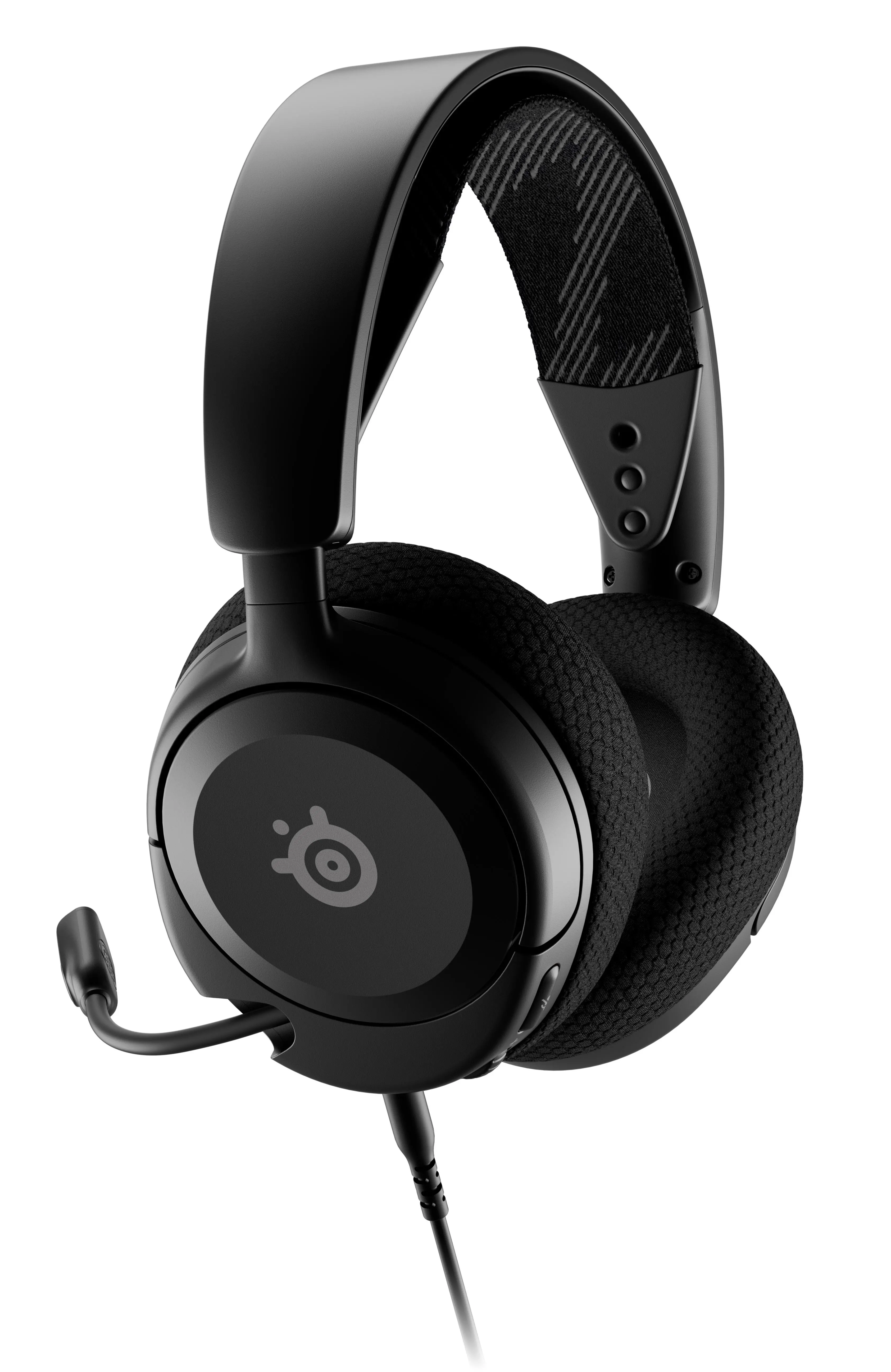 Słuchawki przewodowe z mikrofonem SteelSeries Arctis Nova 1 Nauszne Czarny