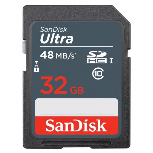SanDisk Ultra SDHC Class 10 UHS-I 32GB