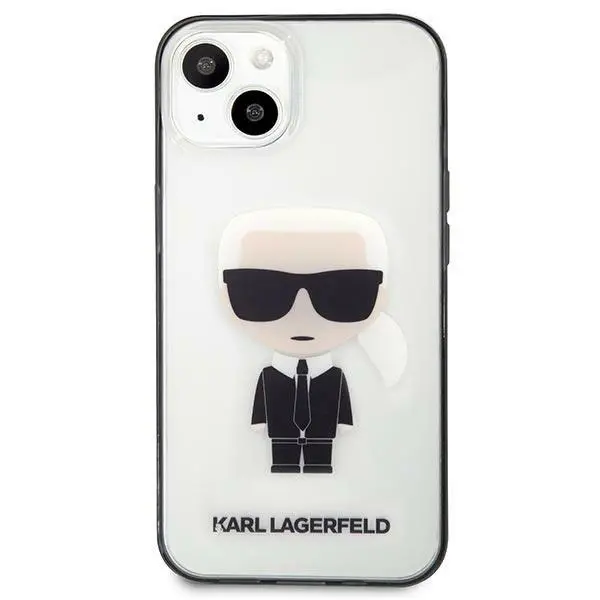 Etui Karl Lagerfeld Ikonik Karl KLHCP13SHIKCK do iPhone 13 mini