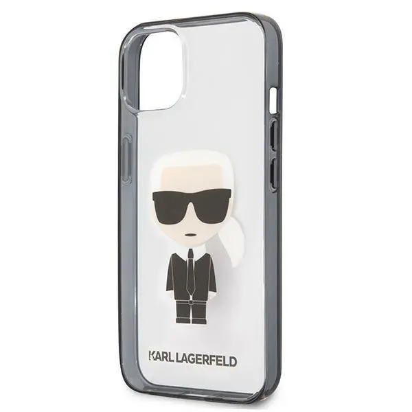 Etui Karl Lagerfeld Ikonik Karl KLHCP13SHIKCK do iPhone 13 mini