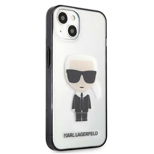 Etui Karl Lagerfeld Ikonik Karl KLHCP13SHIKCK do iPhone 13 mini