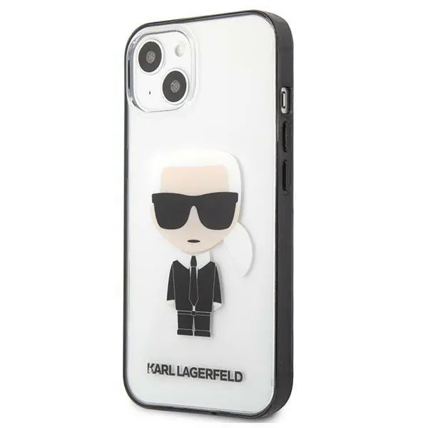 Etui Karl Lagerfeld Ikonik Karl KLHCP13SHIKCK do iPhone 13 mini