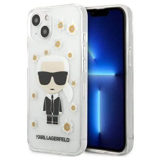 Etui Karl Lagerfeld KLHCP13SHFLT Flower Ikonik Karl do iPhone 13 mini