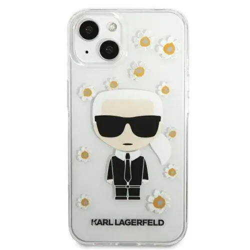 Etui Karl Lagerfeld KLHCP13SHFLT Flower Ikonik Karl do iPhone 13 mini