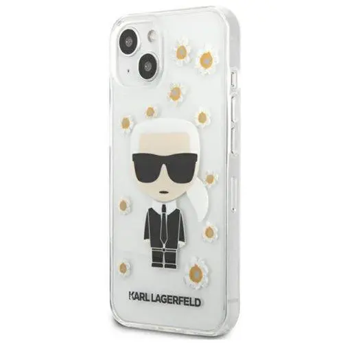 Etui Karl Lagerfeld KLHCP13SHFLT Flower Ikonik Karl do iPhone 13 mini