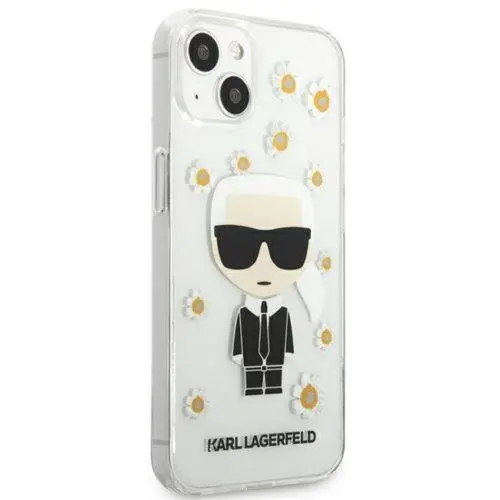 Etui Karl Lagerfeld KLHCP13SHFLT Flower Ikonik Karl do iPhone 13 mini