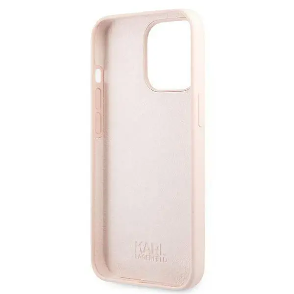 Etui Karl Lagerfeld Silicone Ikonik Karl & Choupette Magsafe KLHMP13XSSKCI do iPhone 13 Pro Max