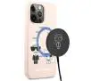 Etui Karl Lagerfeld Silicone Ikonik Karl & Choupette Magsafe KLHMP13XSSKCI do iPhone 13 Pro Max