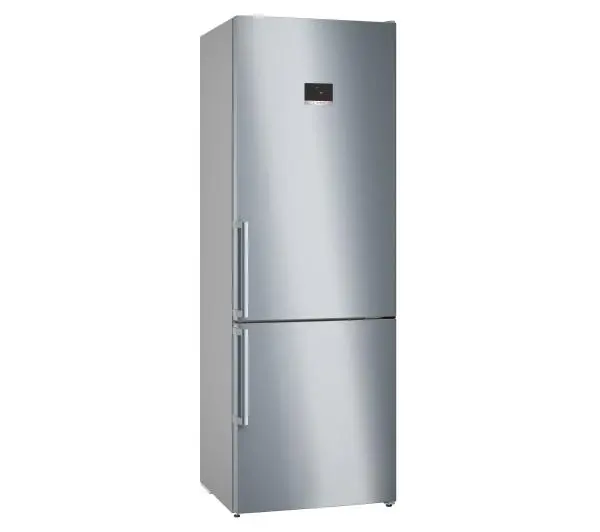 Bosch Serie 4 KGN497ICT Pełny No Frost 203cm Szuflada z kontrolą wilgotności Srebrny