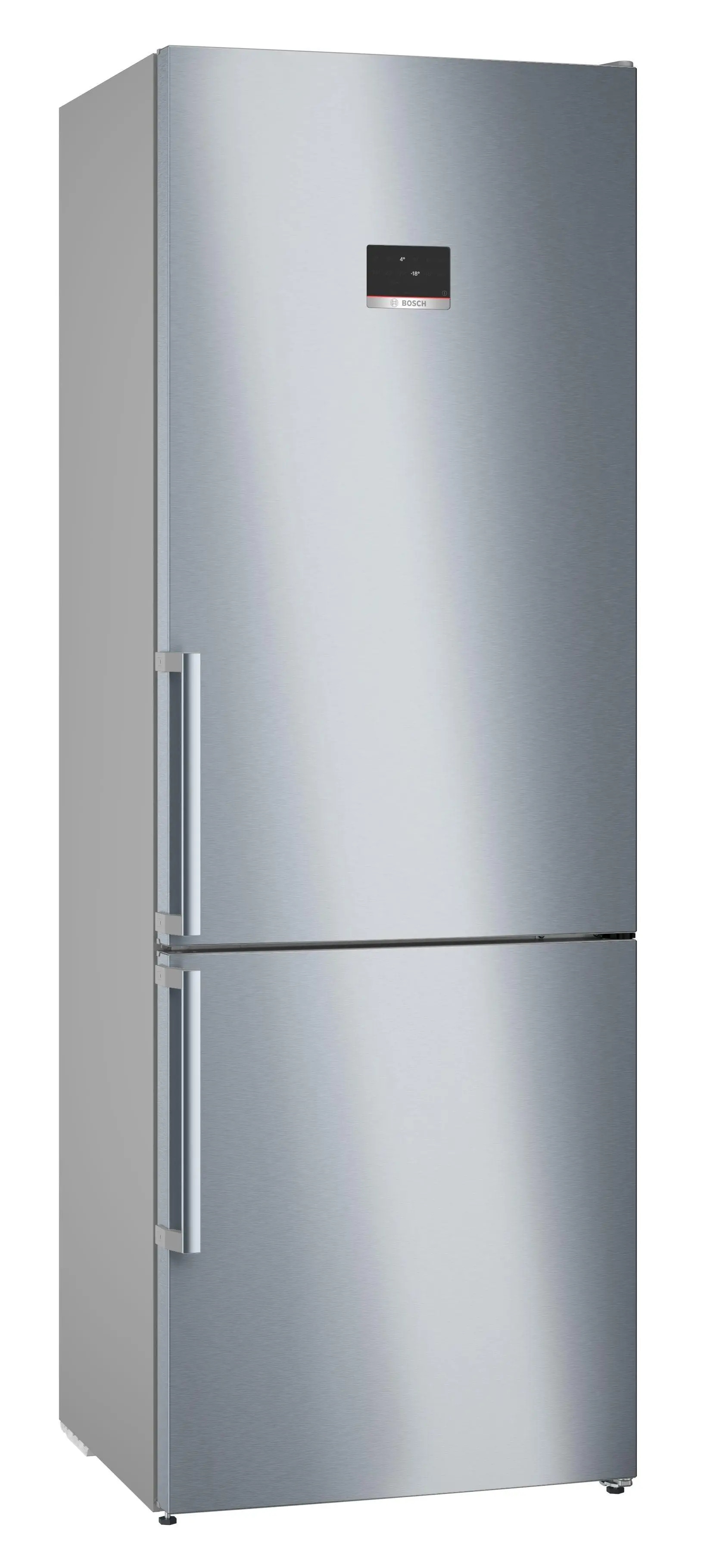 Bosch Serie 4 KGN497ICT Pełny No Frost 203cm Szuflada z kontrolą wilgotności Srebrny