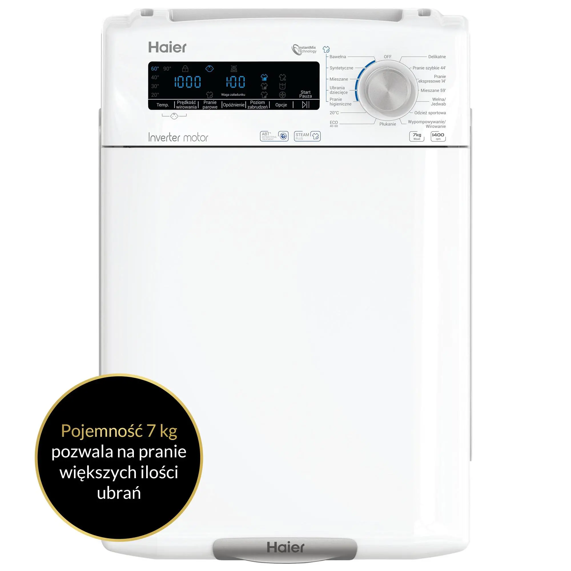 Pralka Haier RTXSG47TMCE-16 7kg 1400obr/min