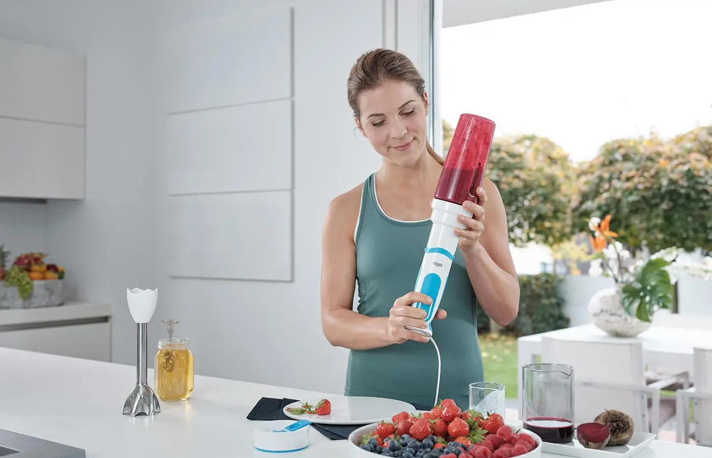 Blender Braun MultiQuick 5 Vario Fit MQ5251WHBL 1000W